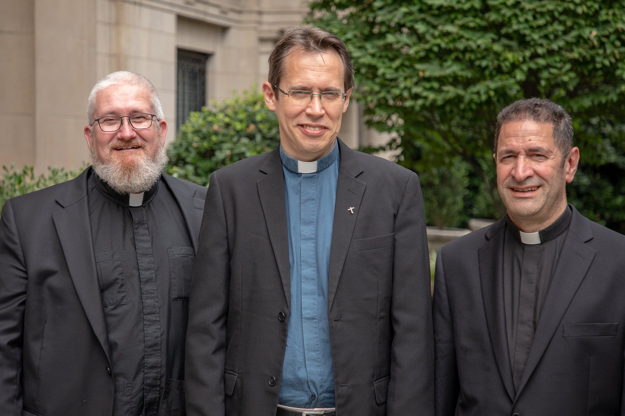 Father Blazek and Father Fornos visit the President of the Jesuit Conference of Canada and the United States
