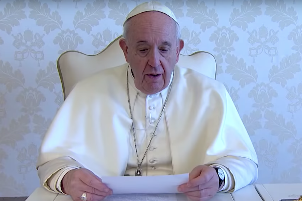 Pope Francis sends special video message for Holy Week