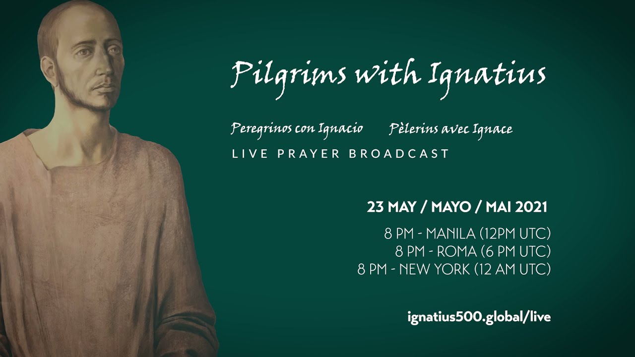 Join us for a live prayer celebration of St. Ignatius on May 23
