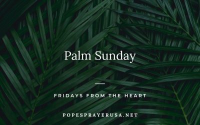 Palm Sunday – Fridays from the Heart