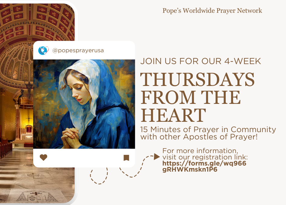 You’re Invited – Thursdays from the Heart